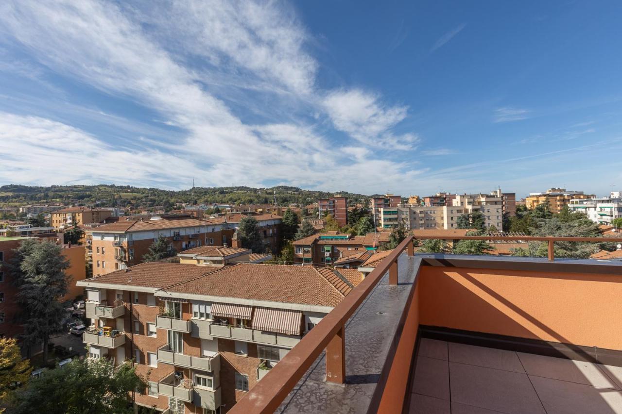 Bologna Hills View - Stunning Attic With Terrace Apartment Exterior photo